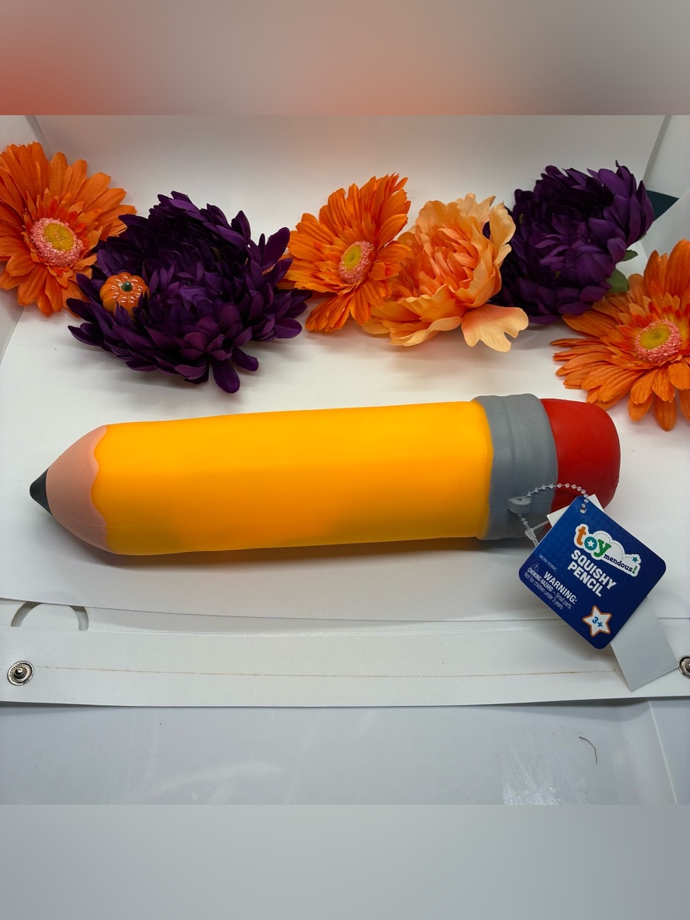 SQUISHY PENCIL TOY MENDOUS NEW